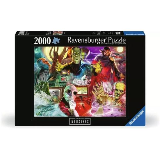 Puzzle Ravensburger Monstruos Universales de 2000 Piezas
