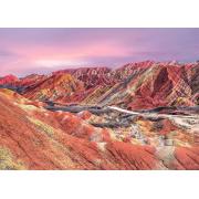 Puzzle Ravensburger Montañas Arcoíris, China de 1000 Piezas