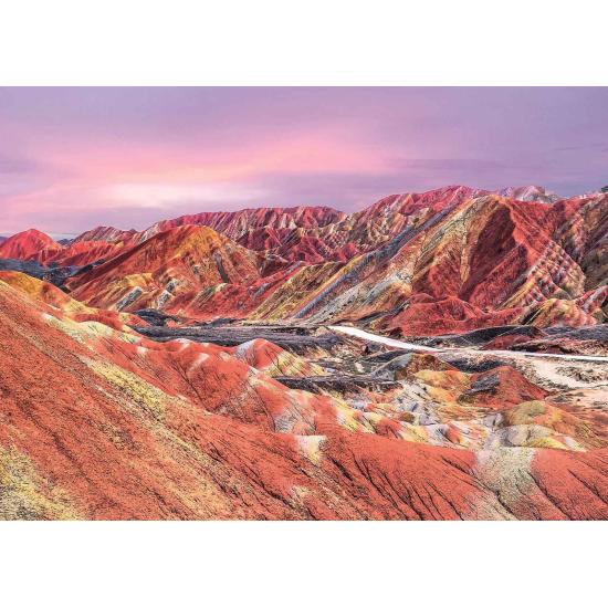 Puzzle Ravensburger Montañas Arcoíris, China de 1000 Piezas Puzzle Ravensburger Montañas Arcoíris, China de 1000 Piezas