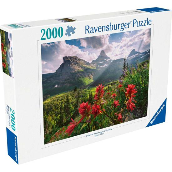 Puzzle Ravensburger Montañas Prístinas de 2000 Piezas