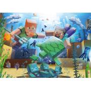 Puzzle Ravensburger Mosaico Minecraft 1000 Pzs