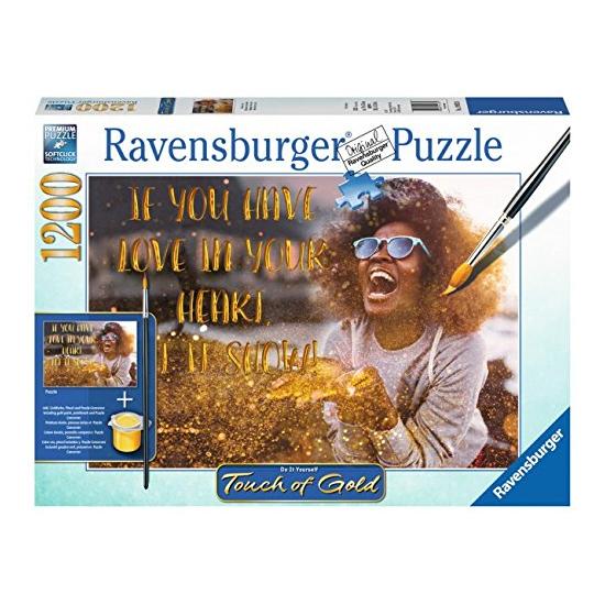 Puzzle Ravensburger Muéstrame Tu Amor (Detalles Dorados) 1200 P