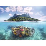 Puzzle Ravensburger Mundo Insular Y Coralino de 500 Piezas