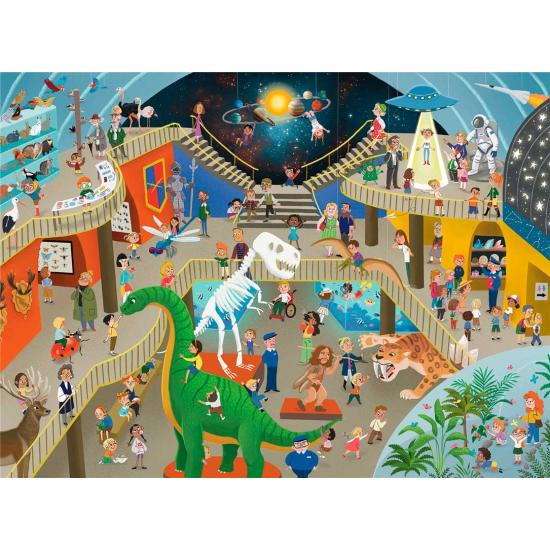 Puzzle Ravensburger Museo de Ciencias Naturales XXL de 200 Pzs