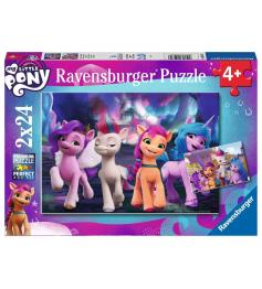 Puzzle Ravensburger My Little Pony de 2x24 Piezas