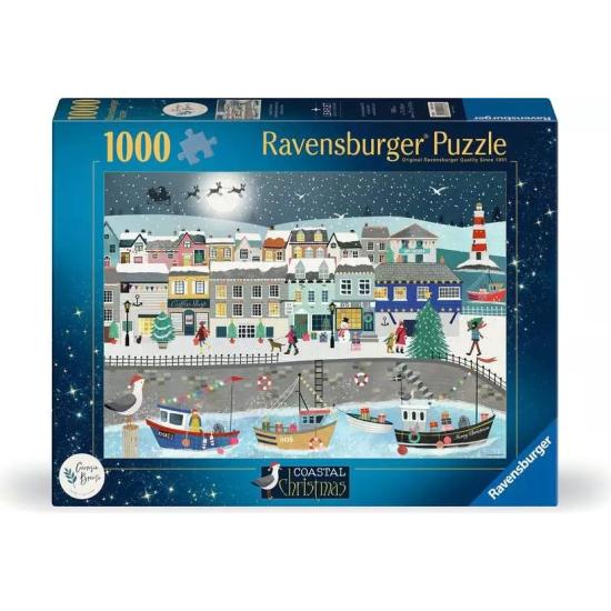 Puzzle Ravensburger Navidad Costera de 1000 Piezas