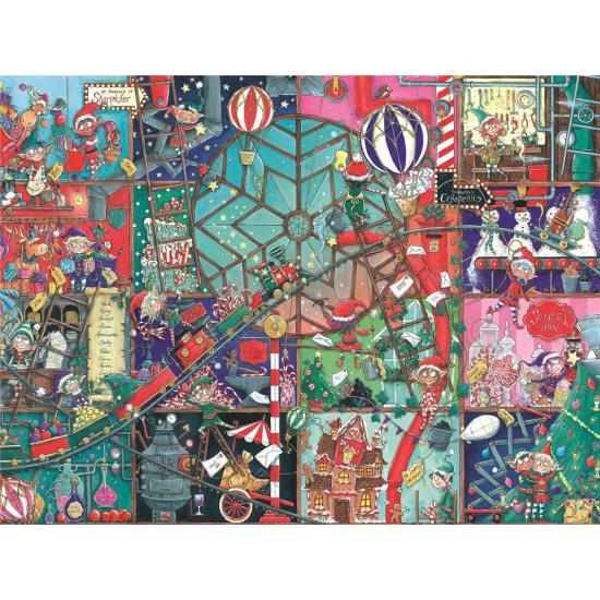 Puzzle Ravensburger Navidad de 1500 Piezas