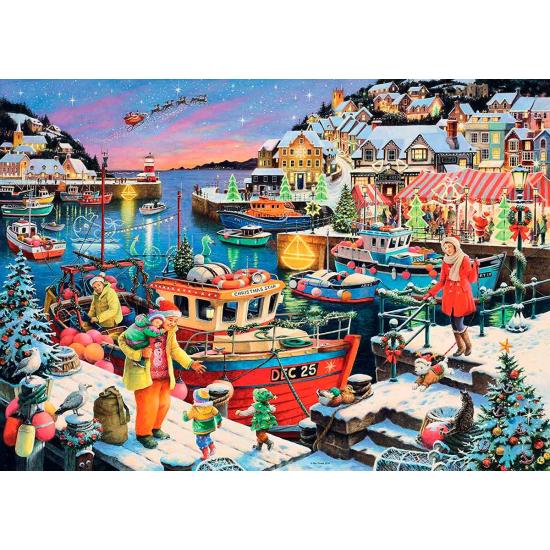 Puzzle Ravensburger Navidad en Familia de 1000 Piezas Puzzle Ravensburger Navidad en Familia de 1000 Piezas