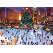 Puzzle Ravensburger Navidad Rockefeller Center de 1000 Piezas