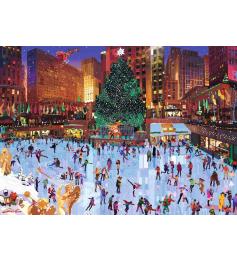 Puzzle Ravensburger Navidad Rockefeller Center de 1000 Piezas