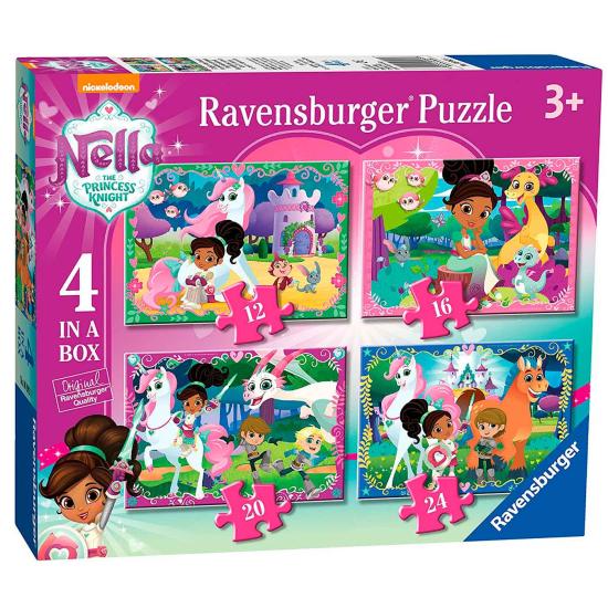 Puzzle Ravensburger Nella La Princesa Valiente Progresivo de 12 Puzzle Ravensburger Nella La Princesa Valiente Progresivo de 12