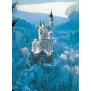 Puzzle Ravensburger Castillo del Rey Loco Invierno 1500 Piezas