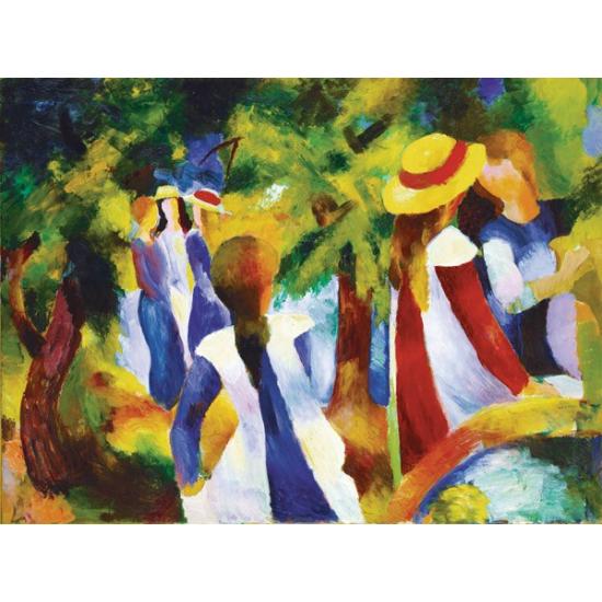 Puzzle Ravensburger Niñas entre los Árboles 300 Piezas