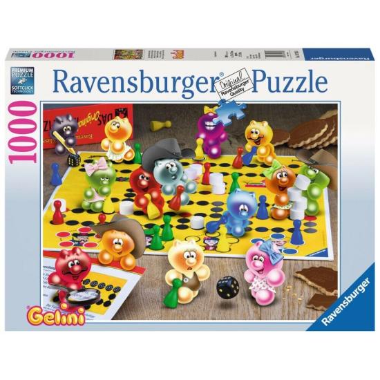 Puzzle Ravensburger Noche de Juegos Gelini de 1000 Piezas