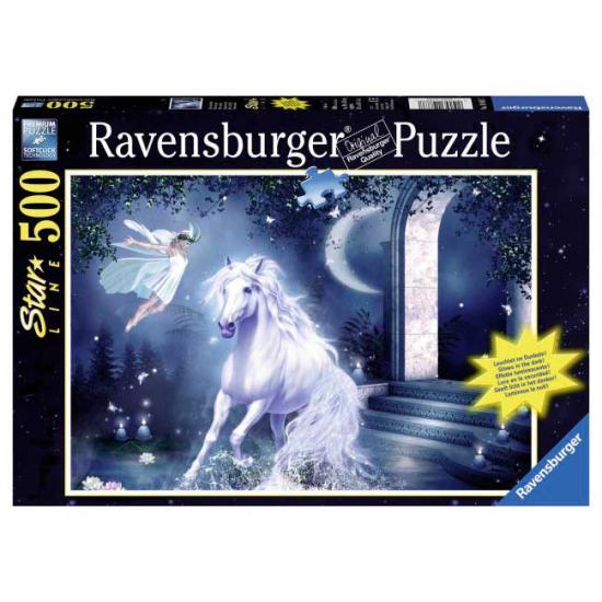 Puzzle Ravensburger Noche Mística Fosforescente de 500 Puzzle Ravensburger Noche Mística Fosforescente de 500