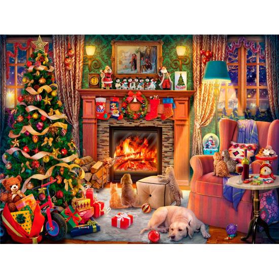 Puzzle Ravensburger Nochebuena de 1500 Piezas