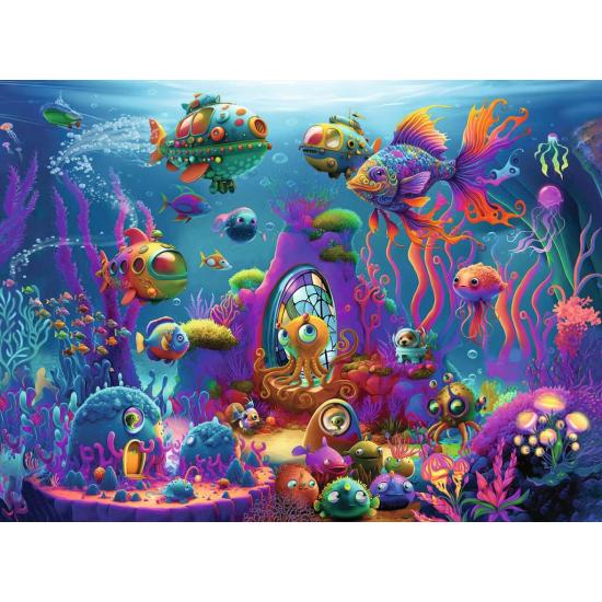 Puzzle Ravensburger Océano Alienígena XXL de 150 Piezas Puzzle Ravensburger Océano Alienígena XXL de 150 Piezas