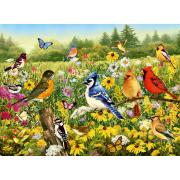 Puzzle Ravensburger Pájaros en el Prado de 500 Piezas
