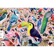 Puzzle Ravensburger Pájaros Increíbles de 1000 Piezas