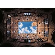 Puzzle Ravensburger Palacio Cortile del Podestá, Siena de 1000
