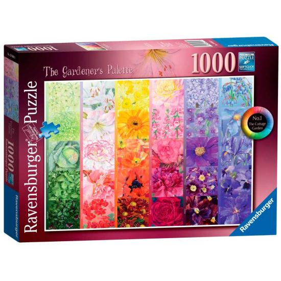 Puzzle Ravensburger Paleta del Jardinero de 1000 Piezas