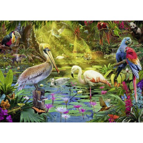 Puzzle Ravensburger Paraíso de las Aves de 1000 Piezas