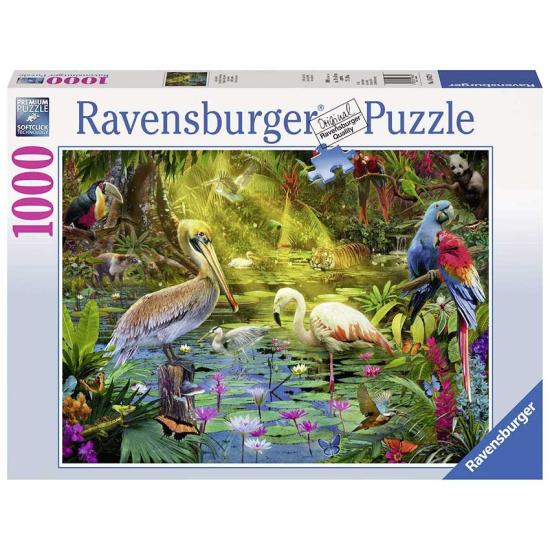 Puzzle Ravensburger Paraíso de las Aves de 1000 Piezas