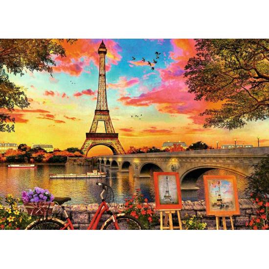 Puzzle Ravensburger Las Orillas del Sena, París 1000 Pzs