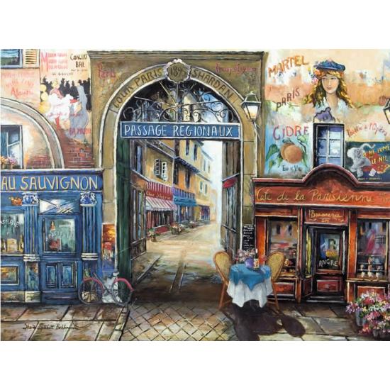 Puzzle Ravensburger Pasaje a París de 1500 Piezas