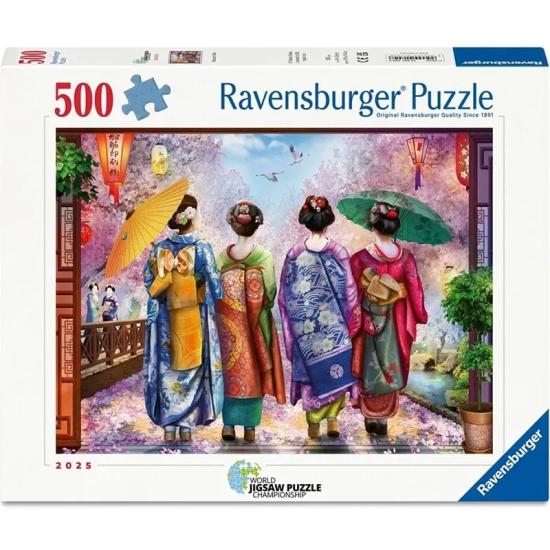 Puzzle Ravensburger Paseo De Las Flores de 500 Piezas