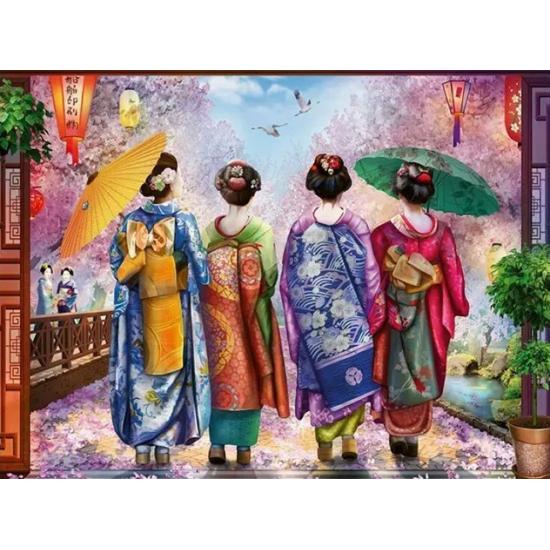 Puzzle Ravensburger Paseo De Las Flores de 500 Piezas