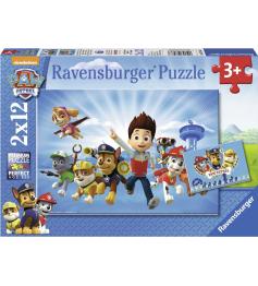 Puzzle Ravensburger Patrulla Canina  2x12 Piezas