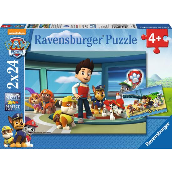 Puzzle Ravensburger Patrulla Canina  2x24 Piezas