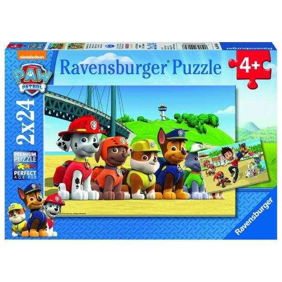 Puzzle Ravensburger Patrulla Canina  2x24 Piezas