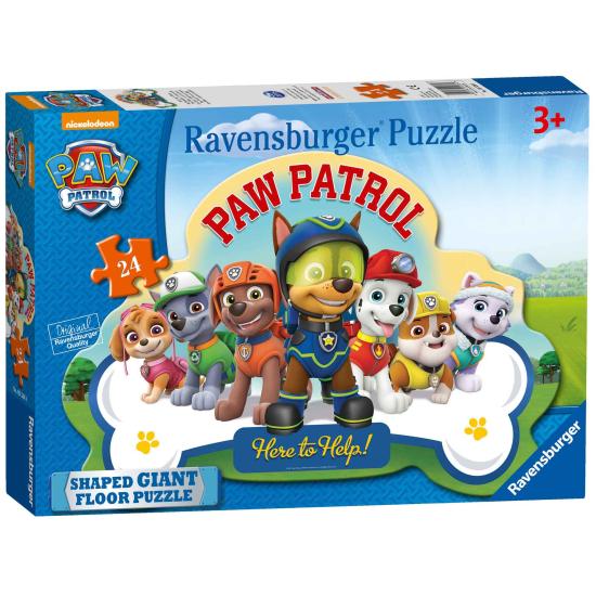 Puzzle Ravensburger Patrulla Canina, de Suelo de 24 Piezas