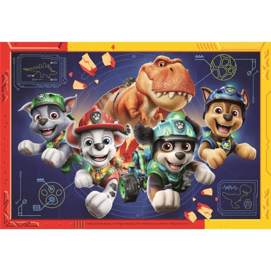 Puzzle Ravensburger Patrulla Canina Dino Movie de 2x12 Pzs