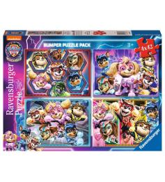 Puzzle Ravensburger Patrulla Canina Mighty Movie de 4x42 Pzs