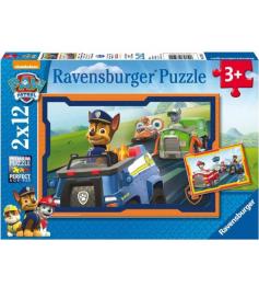 Puzzle Ravensburger Patrulla Canina, Paw Patrol  2x12 Piezas