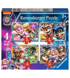 Puzzle Ravensburger Patrulla Canina Progresivo de 12+16+20+24 P