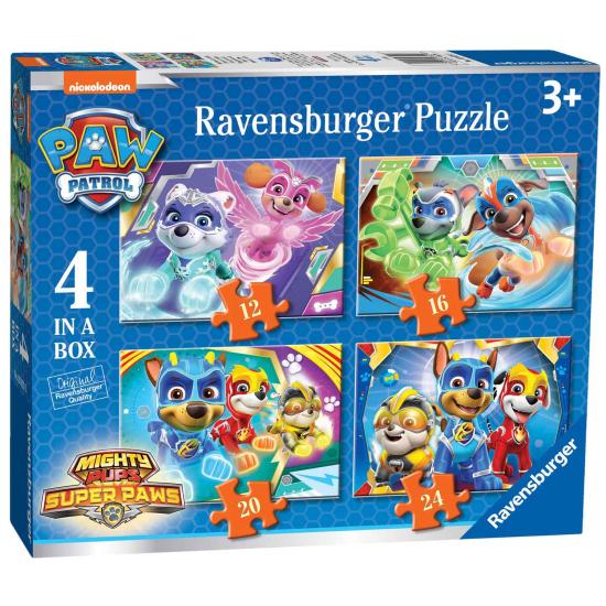 Puzzle Ravensburger Patrulla Canina Progresivo de 12+16+20+24 P