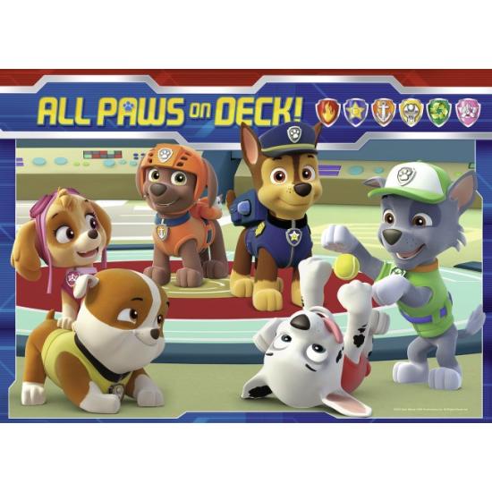 Puzzle Ravensburger Patrulla Canina Todos a Una 4 x 42 Piezas