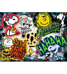 Puzzle Ravensburger Peanuts Graffiti de 500 Piezas
