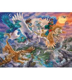 Puzzle Ravensburger Pegaso y Sus Amigos de 2000 Piezas