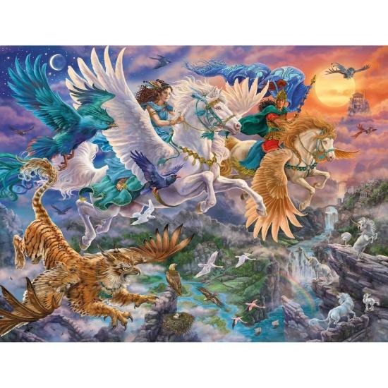 Puzzle Ravensburger Pegaso y Sus Amigos de 2000 Piezas