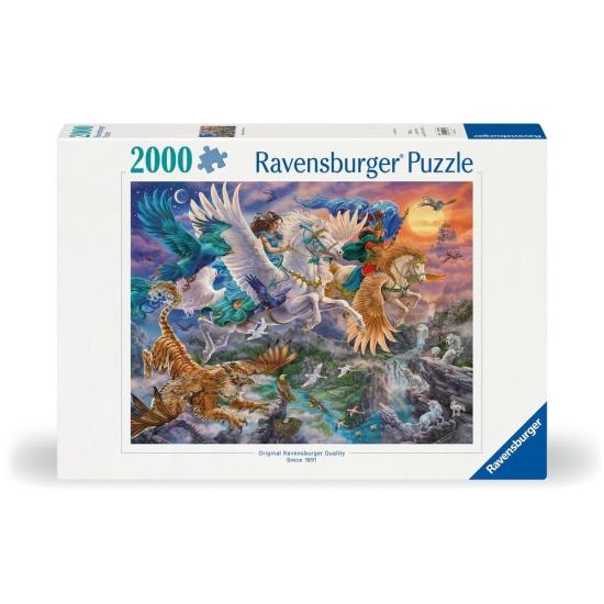 Puzzle Ravensburger Pegaso y Sus Amigos de 2000 Piezas