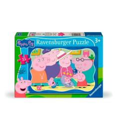 Puzzle Ravensburger Peppa Pig de 35 Piezas
