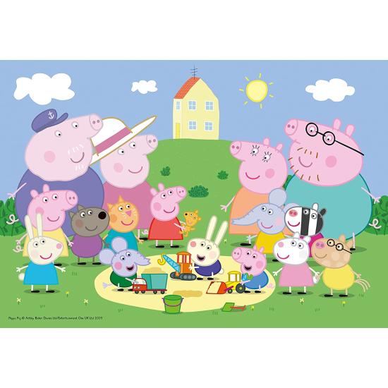 Puzzle Ravensburger Peppa Pig Familia y Amigos de 35 Pzs Puzzle Ravensburger Peppa Pig Familia y Amigos de 35 Pzs
