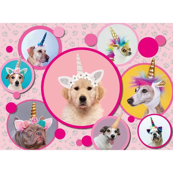 Puzzle Ravensburger Perritos Unicornios XXL 300 Piezas Puzzle Ravensburger Perritos Unicornios XXL 300 Piezas