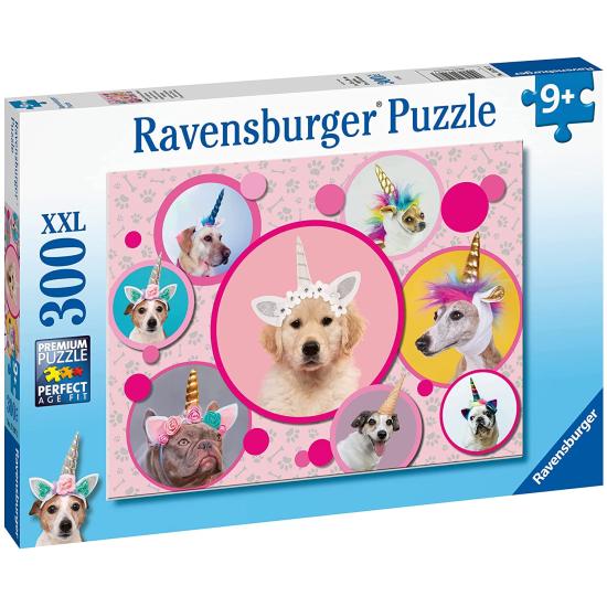 Puzzle Ravensburger Perritos Unicornios XXL 300 Piezas Puzzle Ravensburger Perritos Unicornios XXL 300 Piezas