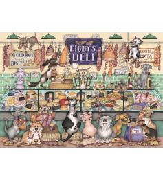 Puzzle Ravensburger Perros Elegantes Charcutería de Digby 1000P